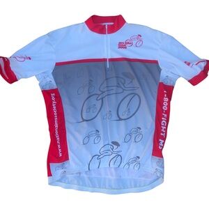 Vomax Men’s Cycling Jersey XL Jack Daniel’s 2005 Bike to Jack and Back MS Tour